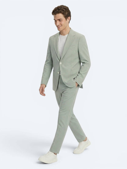 Haki Modern Fit Takım Elbise