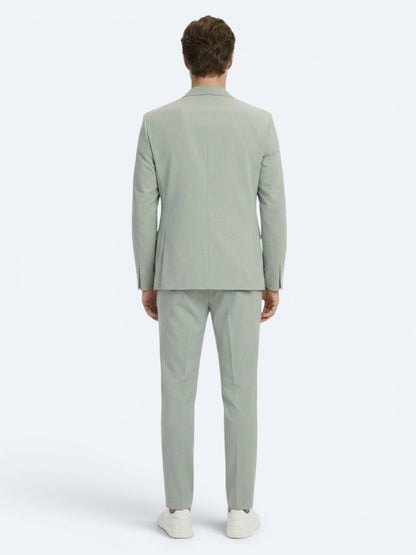 Haki Modern Fit Takım Elbise