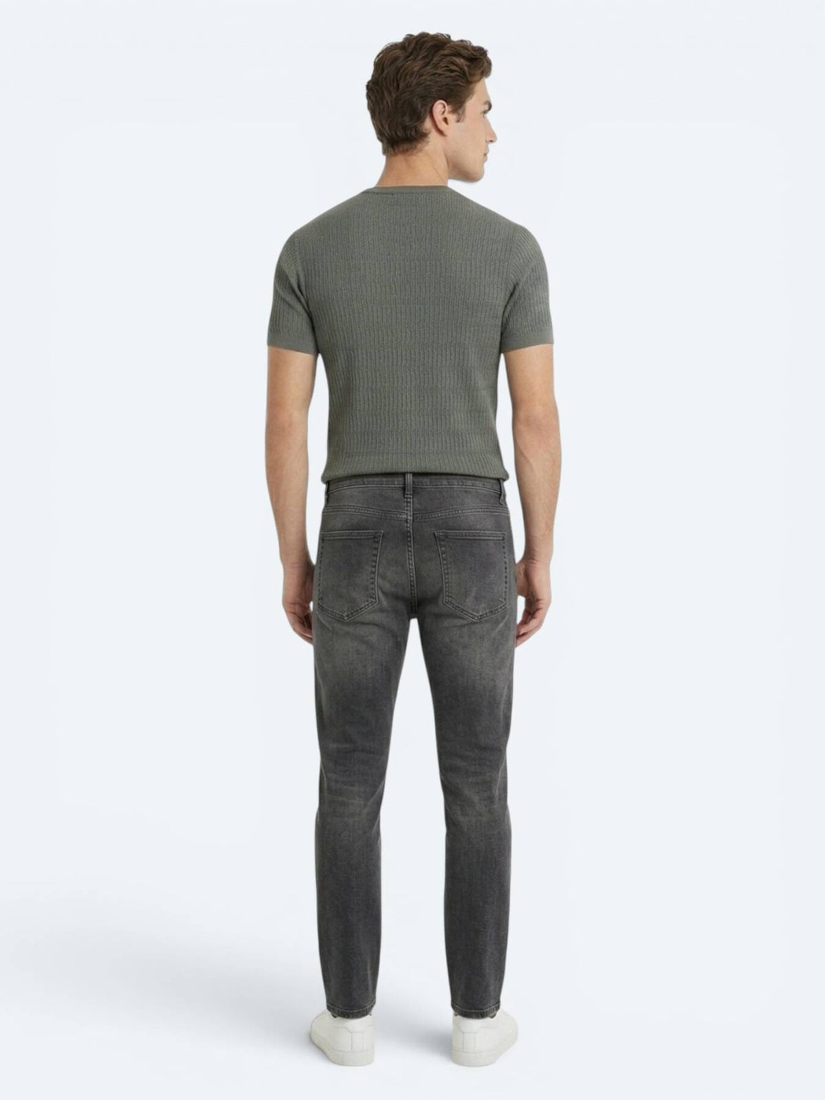 Haki Regular Fit Denim %100 Pamuk Pantolon