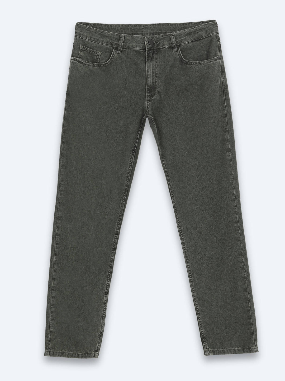 Haki Regular Fit Denim %100 Pamuk Pantolon