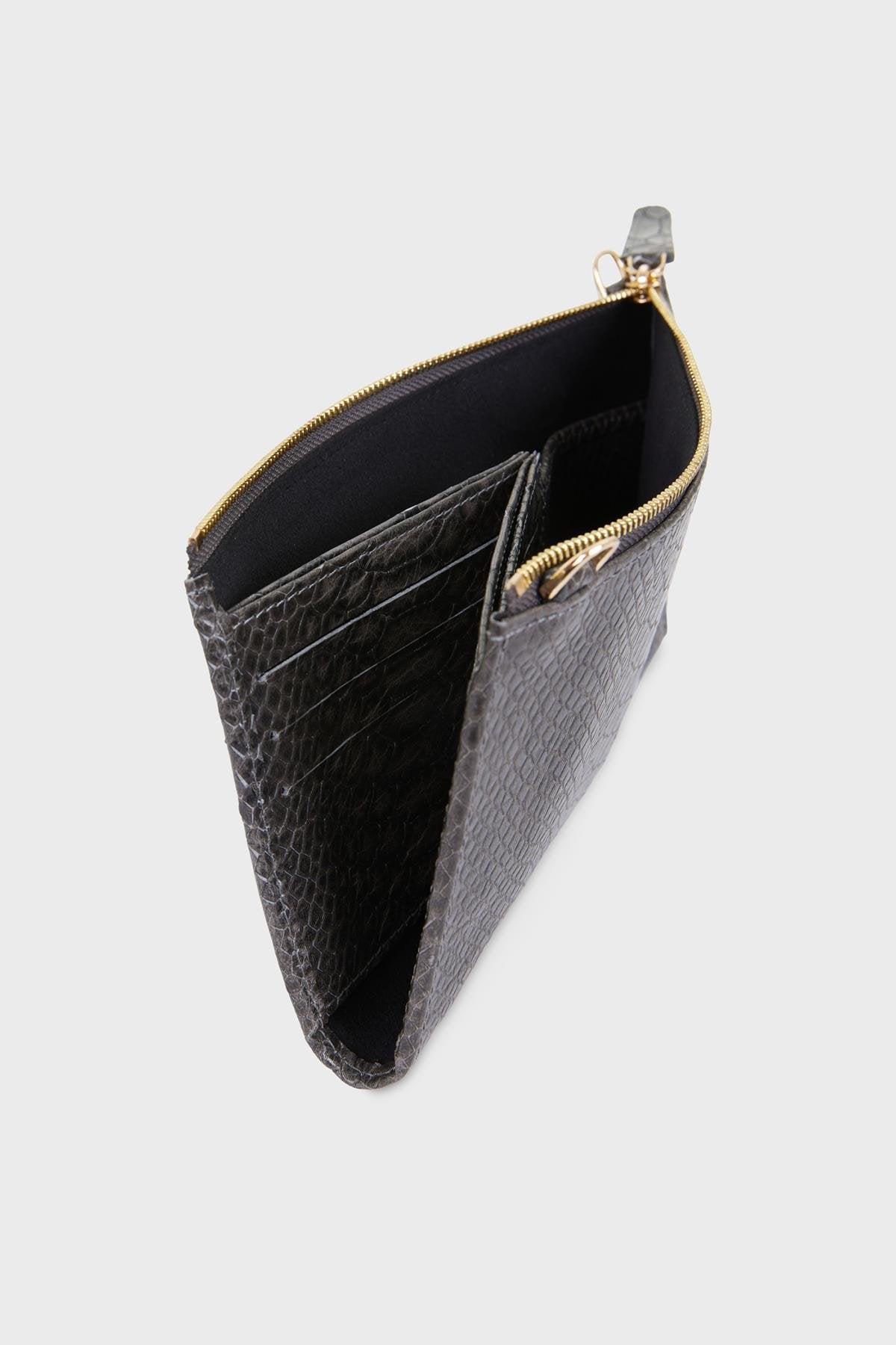 Omnia Clutch Grey Bag