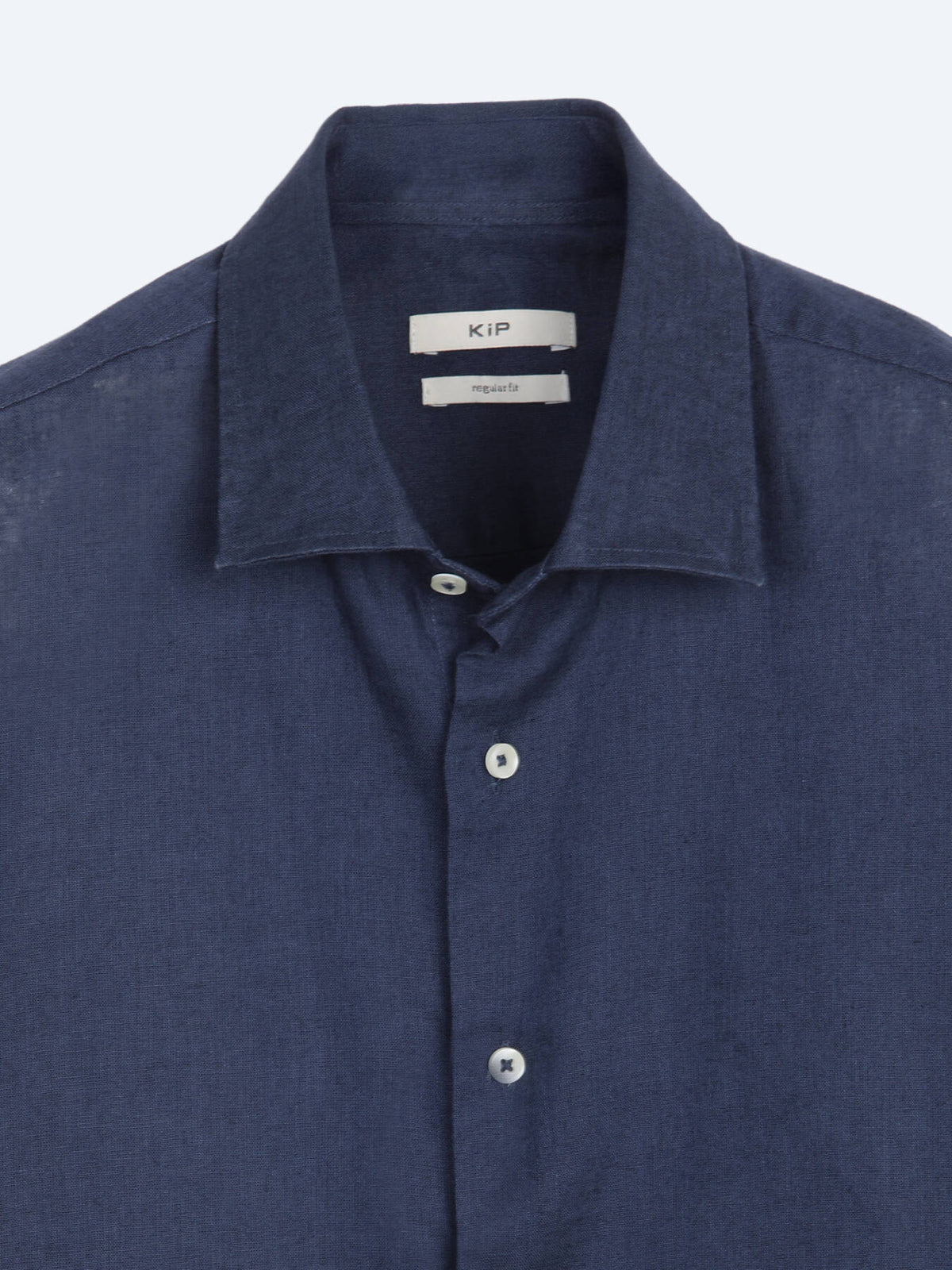 Indigo Regular Fit Uzun Dokuma Casual Pamuk Karışımlı Gömlek