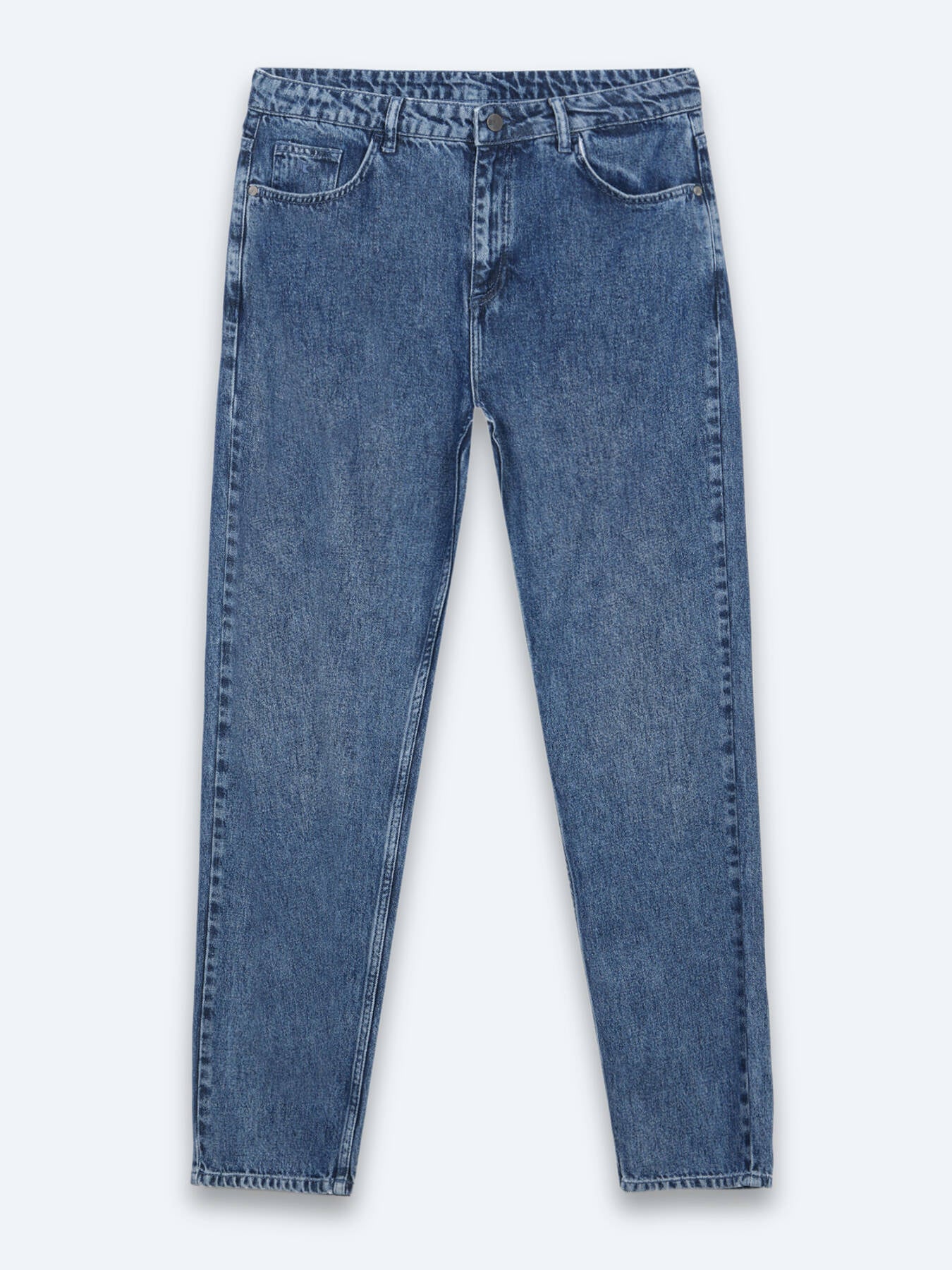 Indigo Relaxed Fit Denim Pantolon