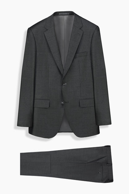Jam Saxon Regular Fit Yünlü Gri Takım Elbise