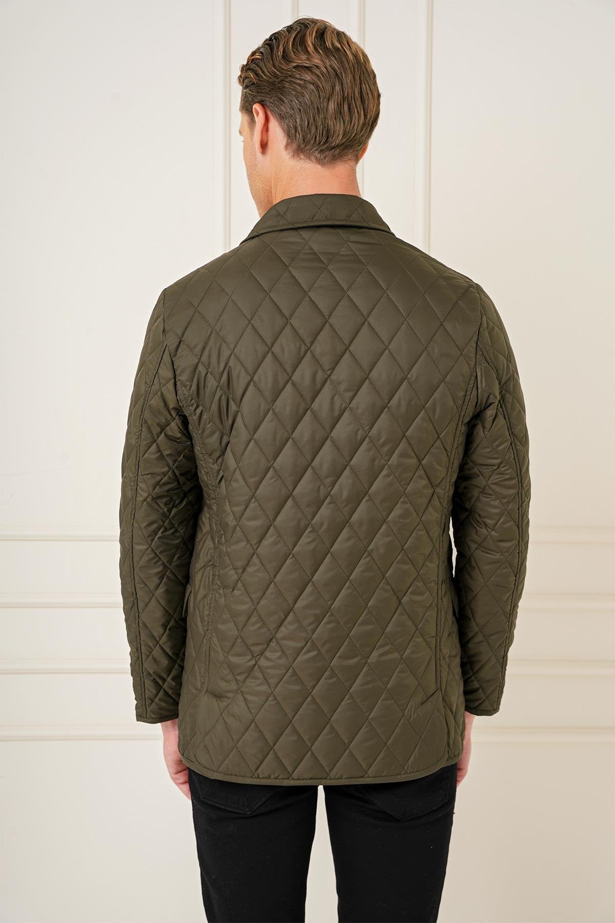 Ka 081 Slim Fit Haki Spor Kaban