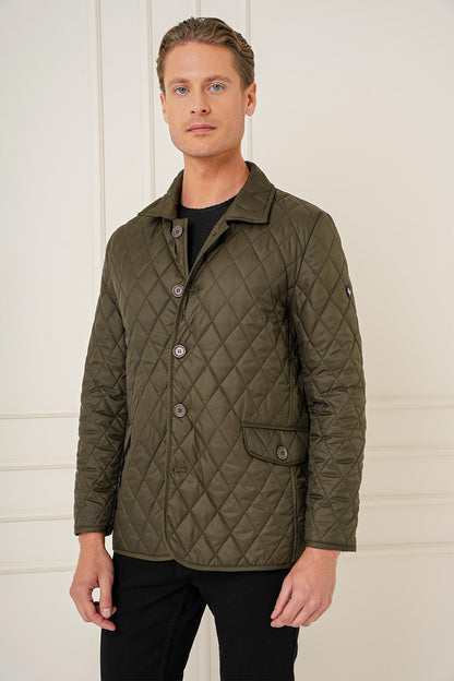 Ka 081 Slim Fit Haki Spor Kaban