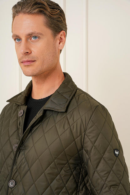 Ka 081 Slim Fit Haki Spor Kaban