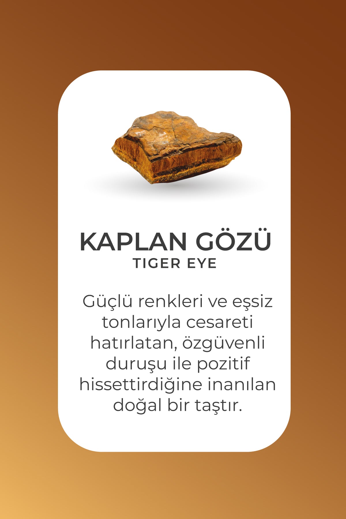 Doğal Kaplan Gözü Taşlı 24 Cm Gümüş Tesbih F57569999