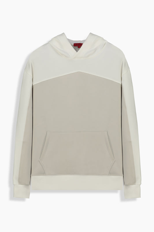 Kapüşonlu Erkek Bej Sweatshirt