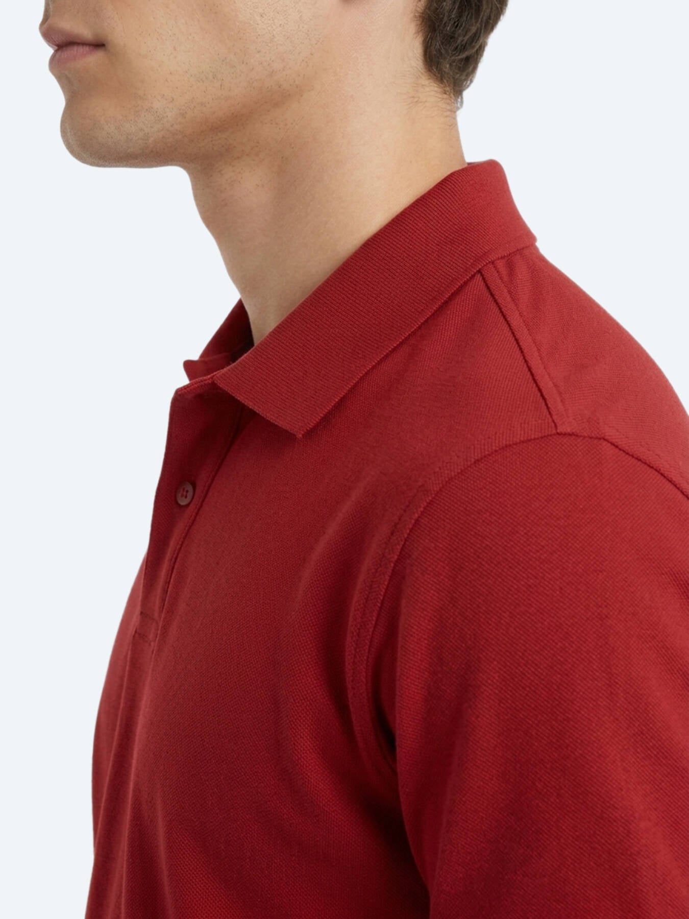 Kiremit Düz %100 Pamuk T-shirt