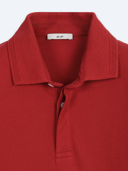 Kiremit Düz %100 Pamuk T-shirt