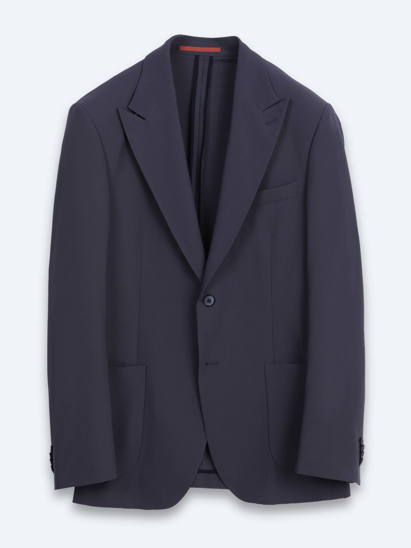 Koyu Gri Düz Modern Fit Örme Takım Elbise