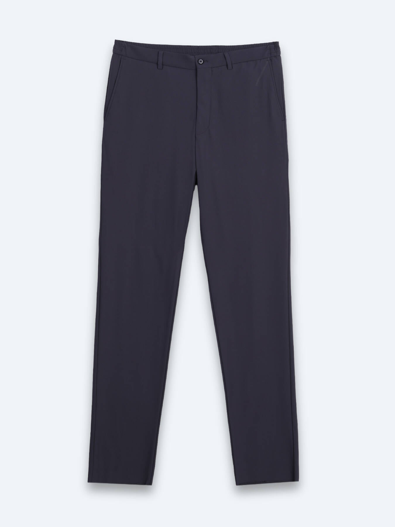 Koyu Gri Düz Modern Fit Örme Takım Elbise