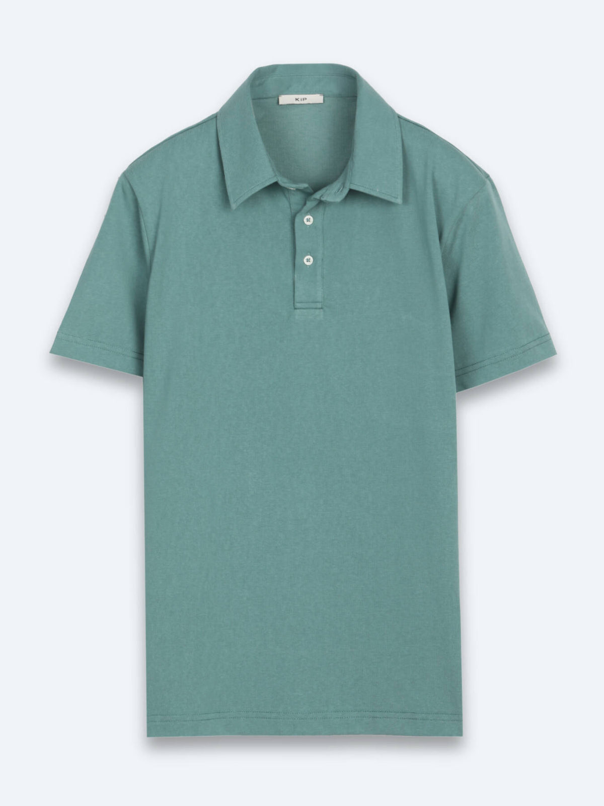 Koyu Haki Düz Pamuk Karışımlı T-shirt