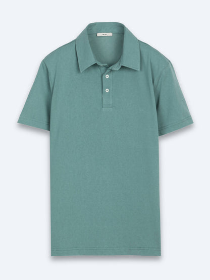 Koyu Haki Düz Pamuk Karışımlı T-shirt