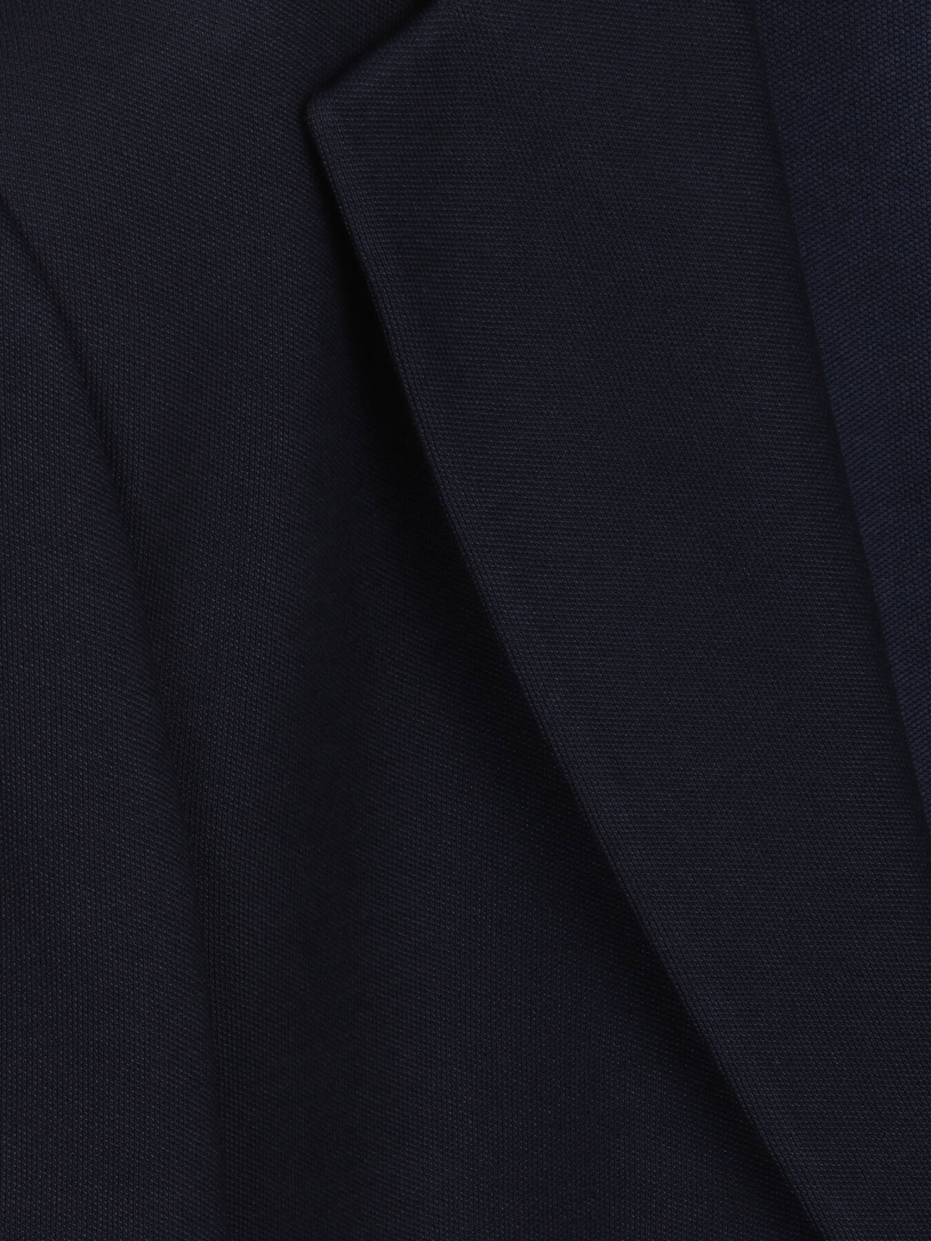 Lacivert Çizgili Modern Fit Pamuk Karışımlı Örme Takım Elbise