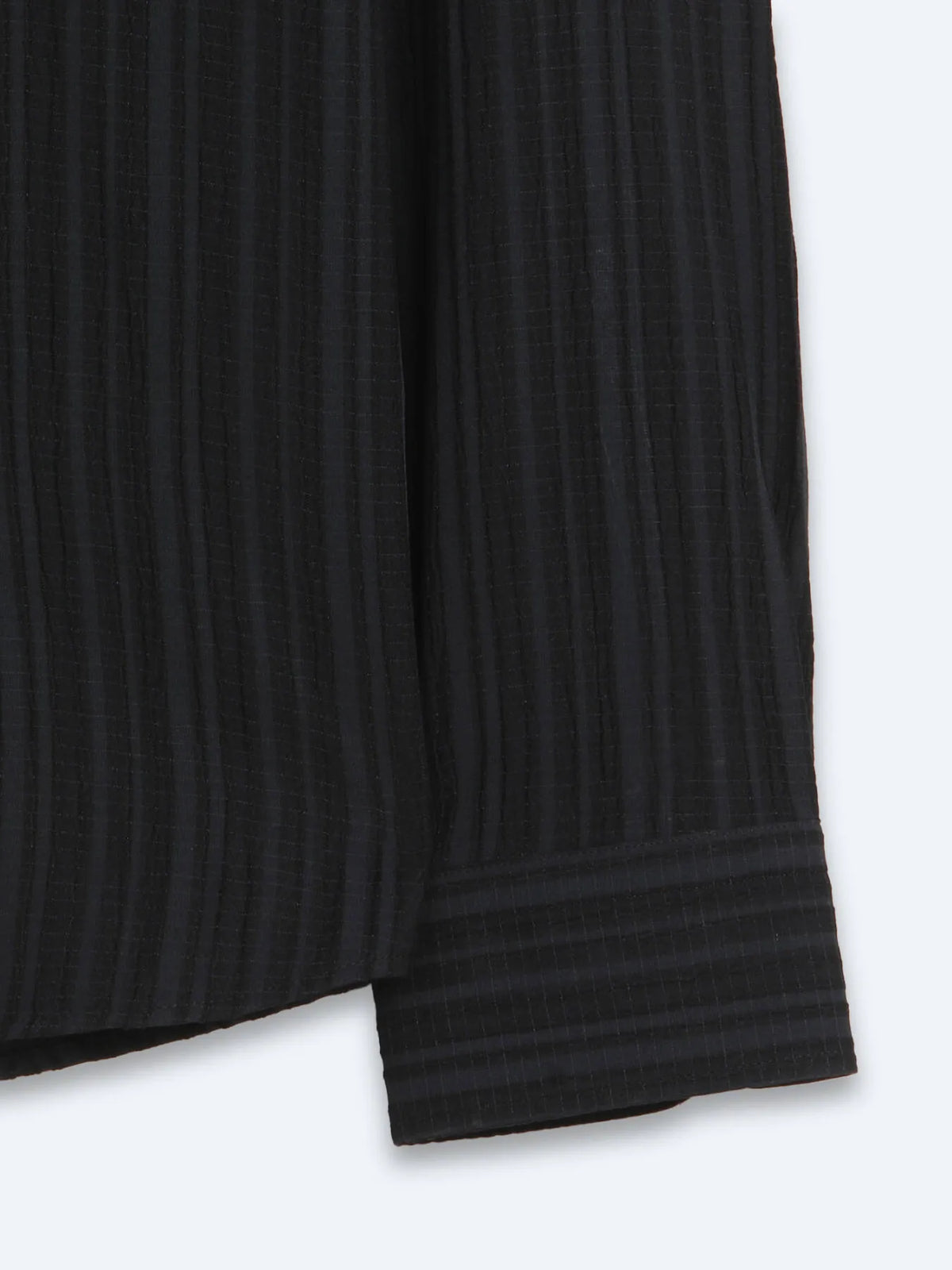 Lacivert Çizgili Regular Fit Uzun Dokuma Casual Gömlek