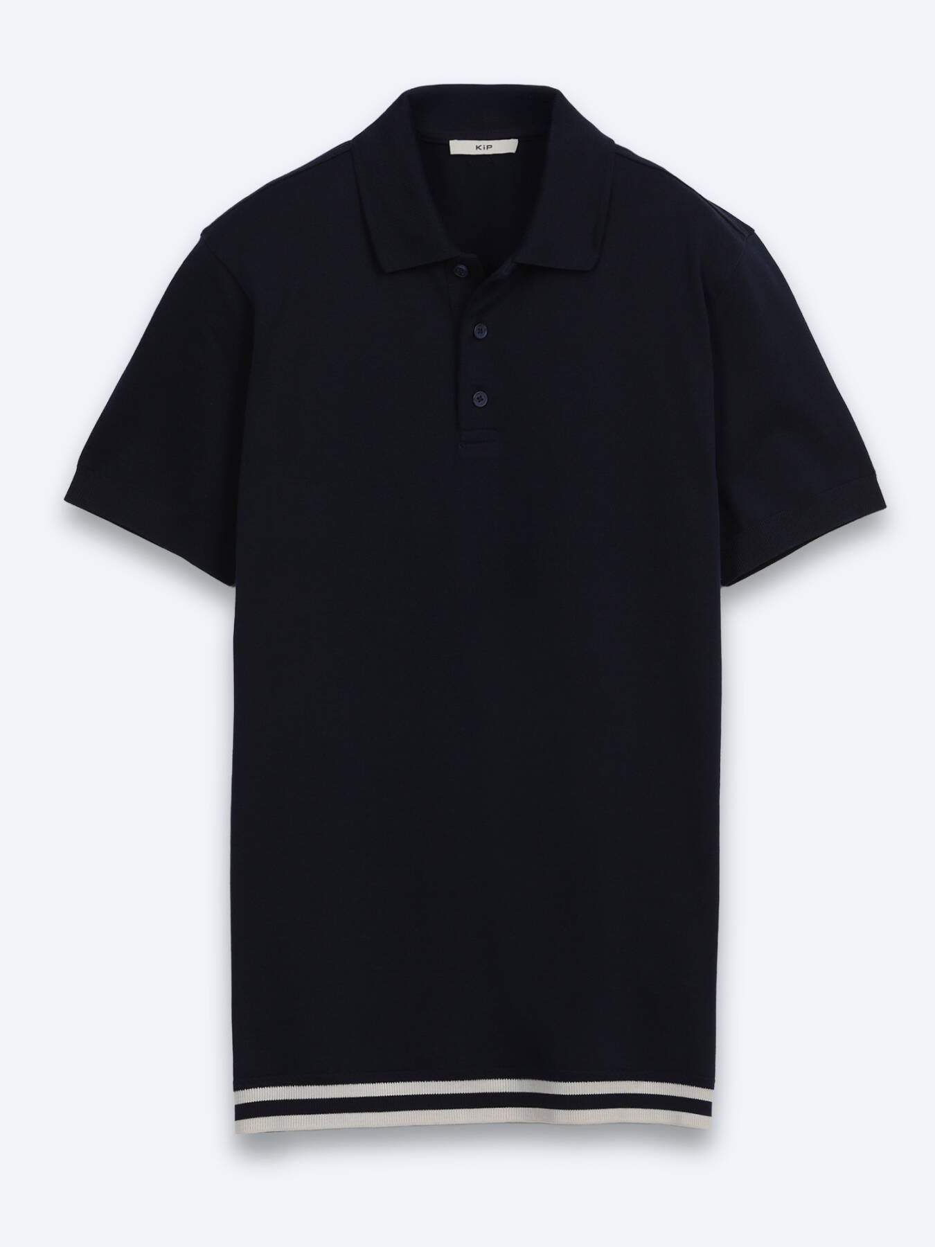 Lacivert Düz %100 Pamuk T-shirt
