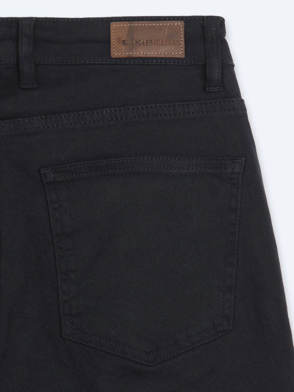 Lacivert Düz Dokuma Slim Fit Spor Pamuk Karışımlı Pantolon