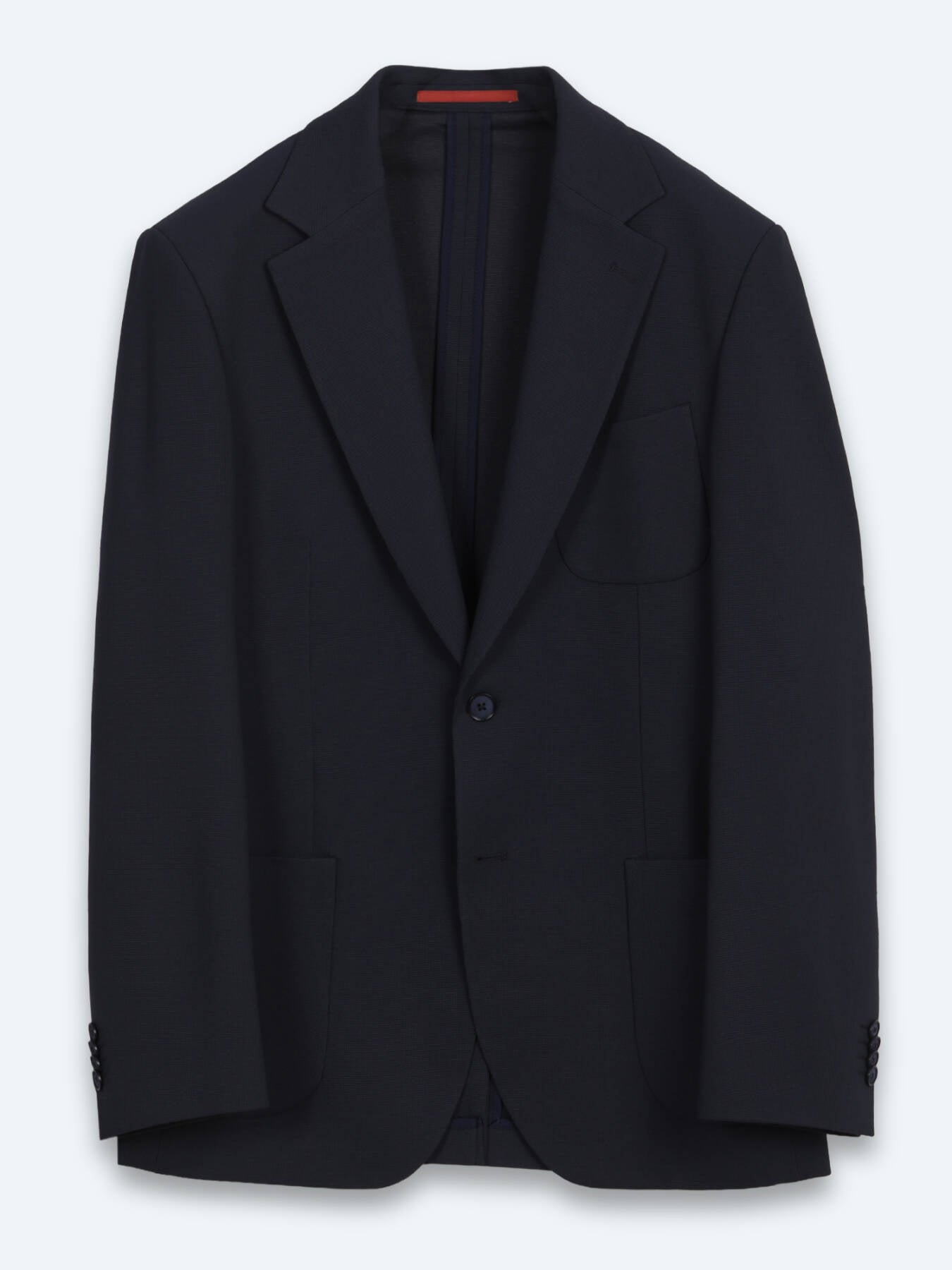 Lacivert Mikro Modern Fit Örme Takım Elbise