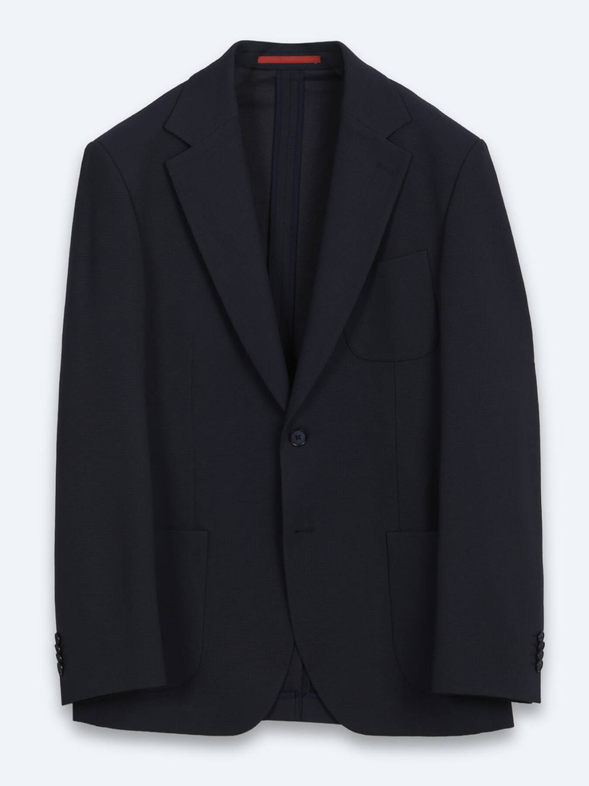 Lacivert Mikro Modern Fit Örme Takım Elbise