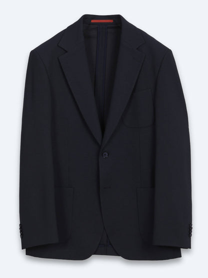 Lacivert Mikro Modern Fit Örme Takım Elbise