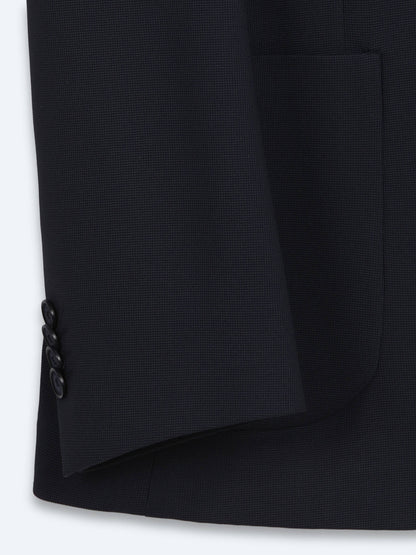 Lacivert Mikro Modern Fit Örme Takım Elbise