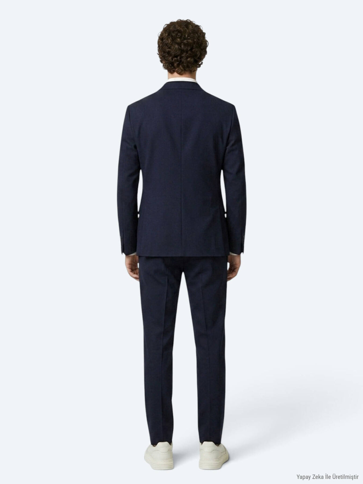 Lacivert Düz Modern Fit Takım Elbise