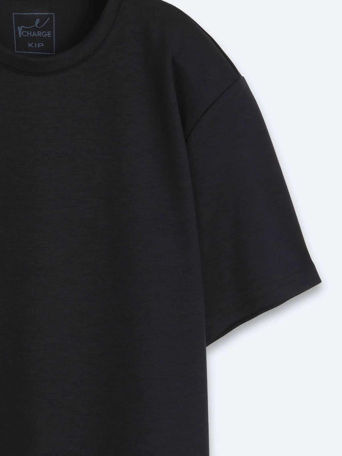 Lacivert Düz T-shirt