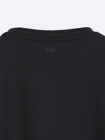 Lacivert Düz T-shirt