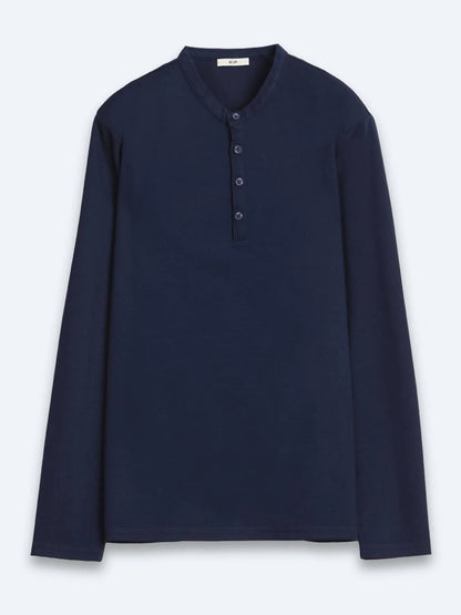 Lacivert Düz T-shirt