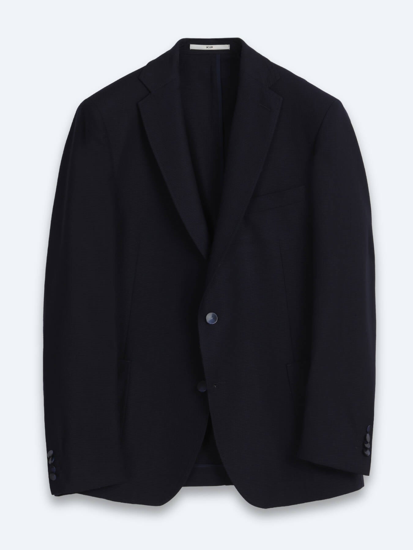 Lacivert Mikro Regular Fit %100 Yün Ceket