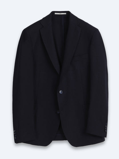 Lacivert Mikro Regular Fit %100 Yün Ceket