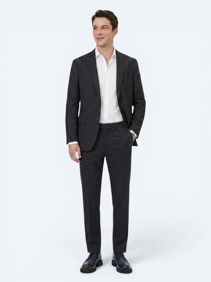 Lacivert Mikro Regular Fit Takım Elbise