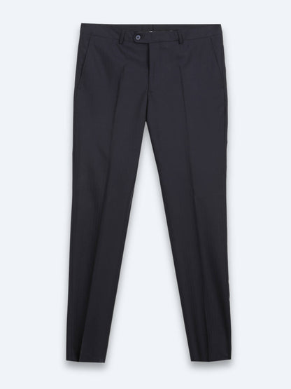 Lacivert Modern Fit %100 Yün Takım Elbise