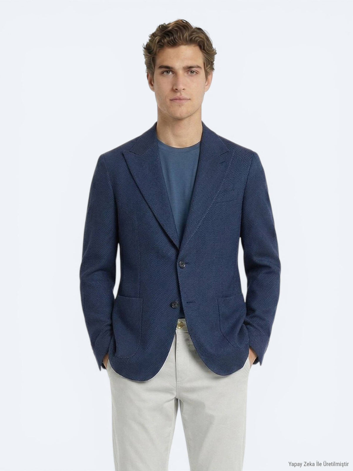 Lacivert Modern Fit Ceket