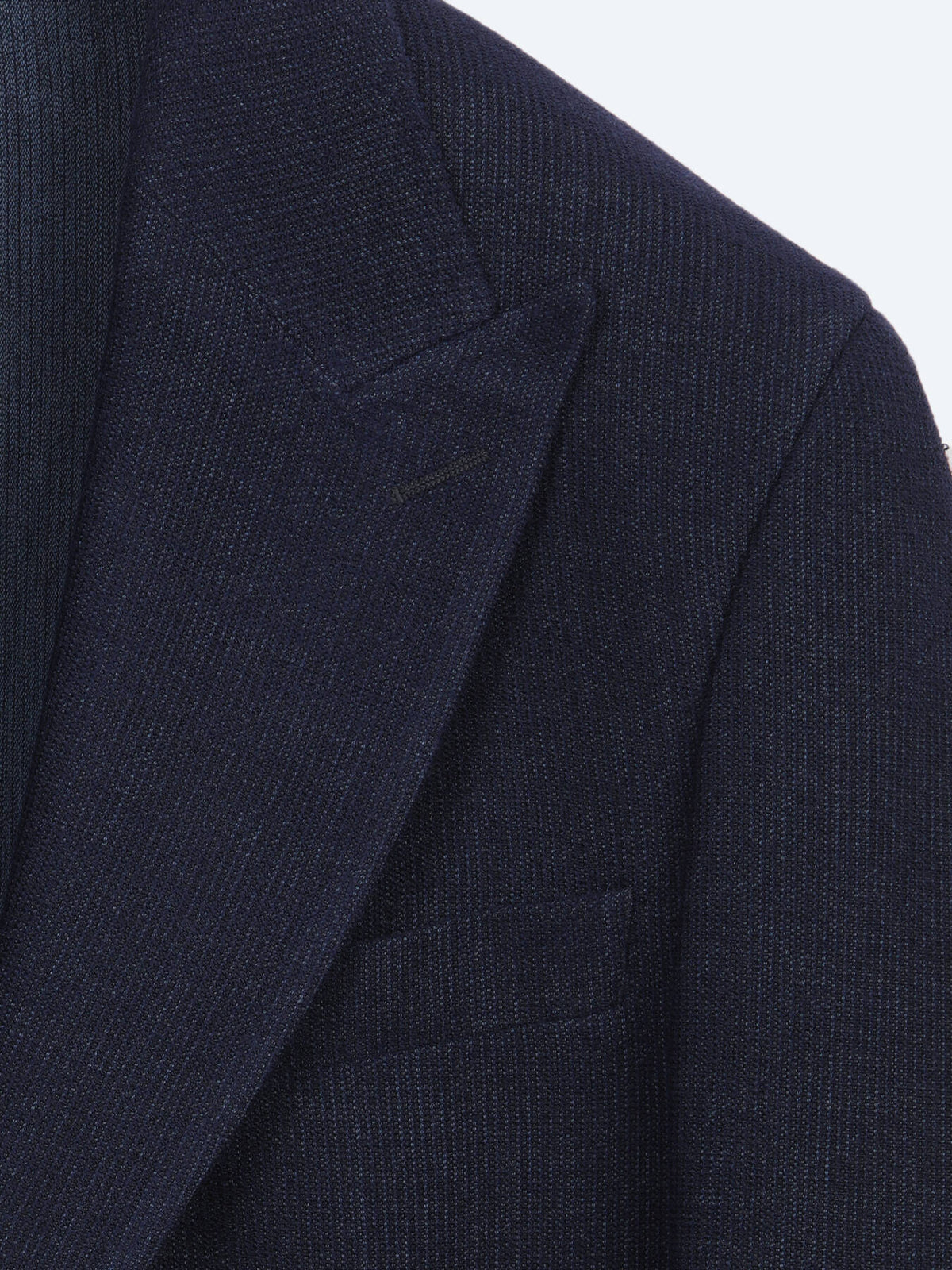 Lacivert Modern Fit Yün Karışımlı Ceket