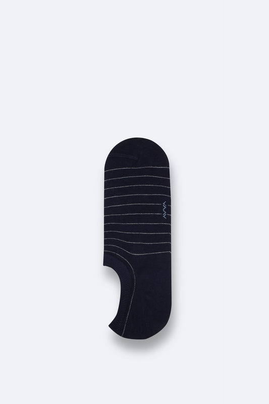 Lacivert Bambu Karışımlı Sneaker Çorap