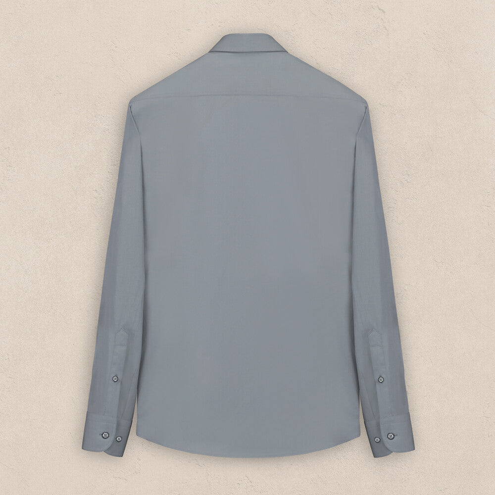 Lena Pamuklu Gri Gömlek