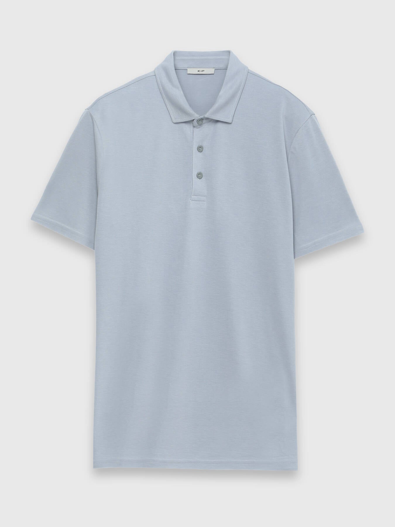 Lila Düz Polo Yaka T-shirt