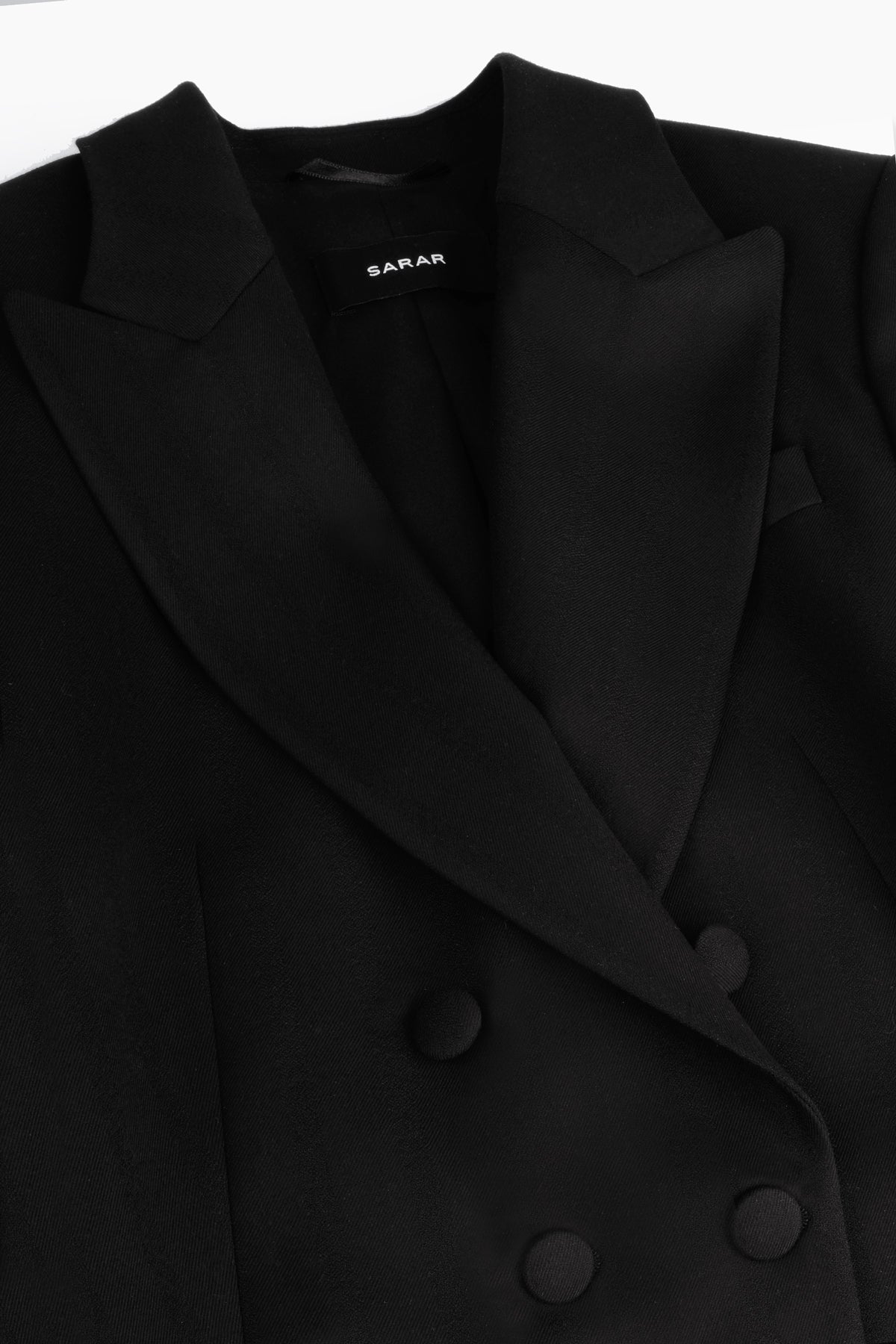 Mara Çizgili Siyah Ceket