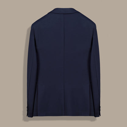 Matteo Ekstra Slim Mono Yaka Lacivert Ceket