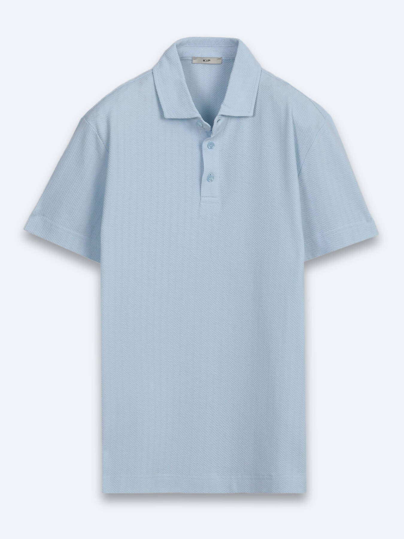 Mavi Çizgili %100 Pamuk T-shirt