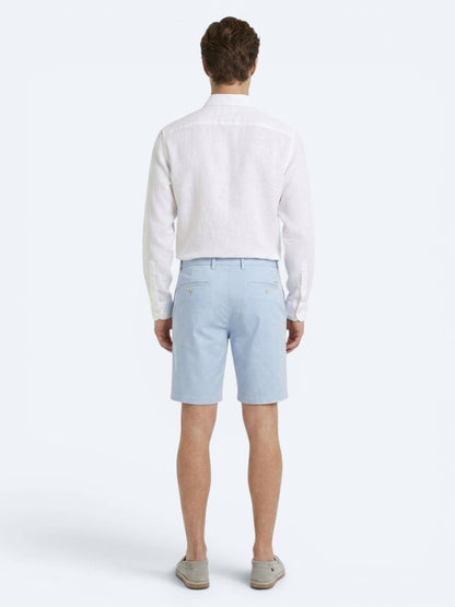Mavi Düz Kumaş Jogging Fit Casual Bermuda