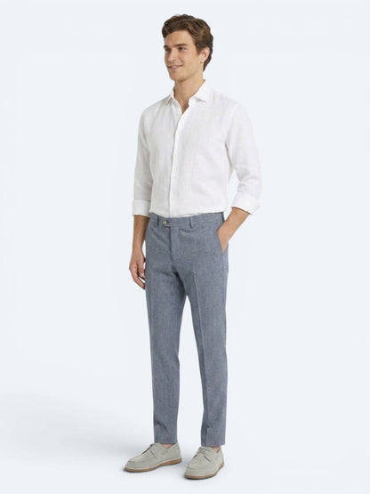 Mavi Kumaş Relaxed Fit Casual Keten Karışımlı Pantolon
