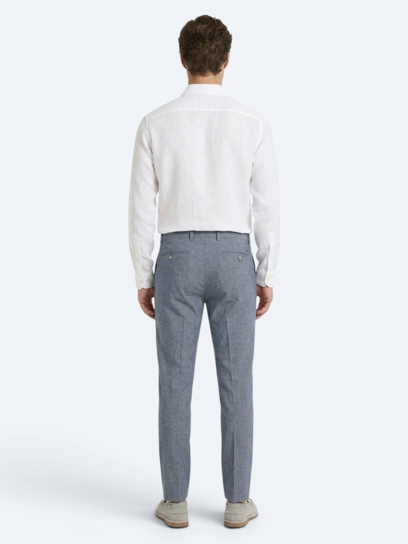 Mavi Kumaş Relaxed Fit Casual Keten Karışımlı Pantolon