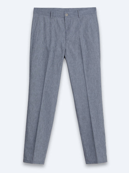 Mavi Kumaş Relaxed Fit Casual Keten Karışımlı Pantolon