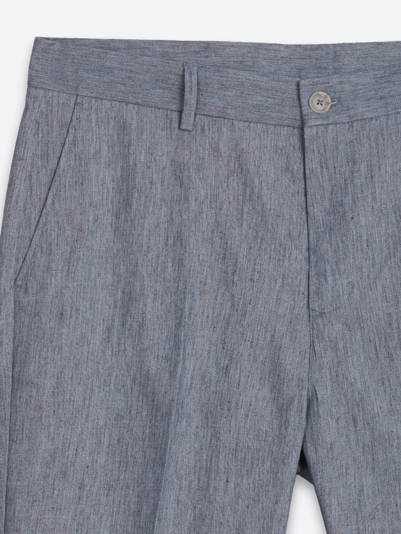 Mavi Kumaş Relaxed Fit Casual Keten Karışımlı Pantolon