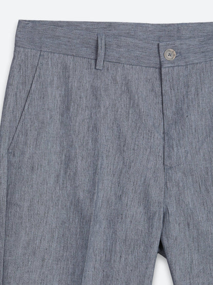 Mavi Kumaş Relaxed Fit Casual Keten Karışımlı Pantolon