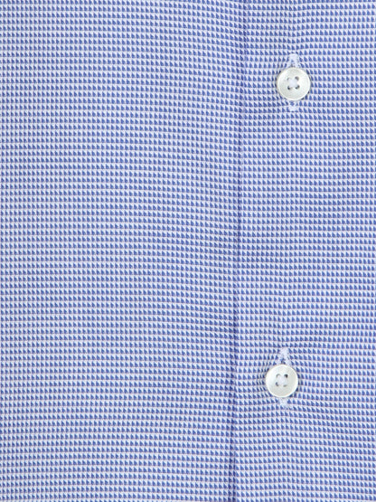 Mavi Mikro Regular Fit Uzun Dokuma Casual %100 Pamuk Gömlek
